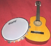 Pandeiro and Guitar