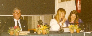 Benedikte Scheiby at the Conference, Paris, March 1983.