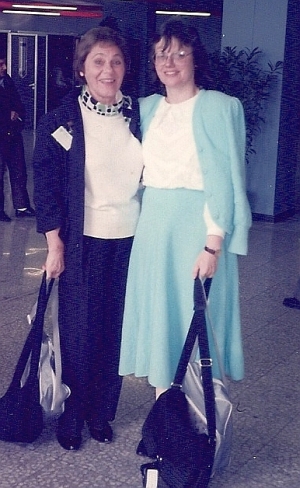 Edith Boxill and Gabriela Wagner
