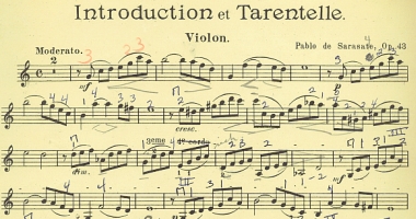 From Helen Bonny's collection of  violin music