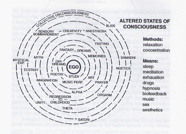 Figure 1. Bonny's Cut Log Diagram of Consciousness.