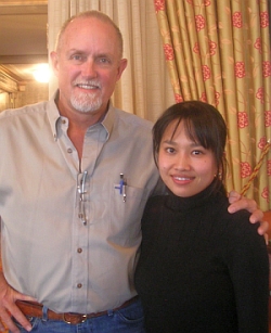 Jim Borling with Yumiko Sato, Cleveland, 2011