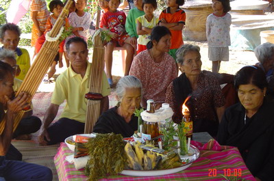 Phee Faa musical healing ritual in Sisaket Province